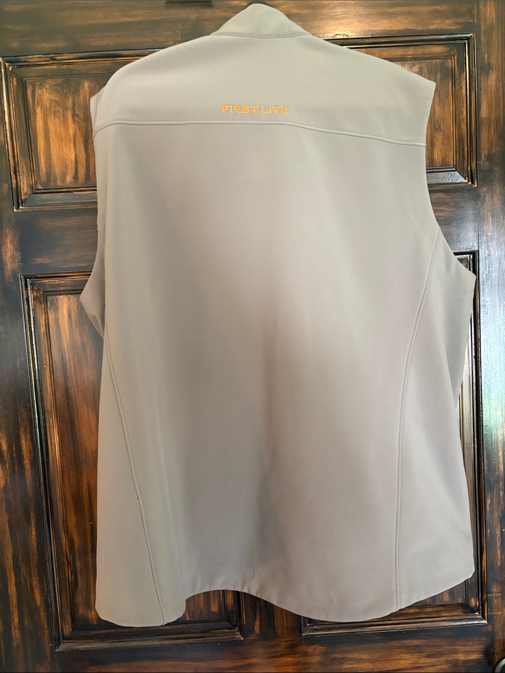 First Lite Gray Softshell Catalyst Vest - Picture 3 of 5